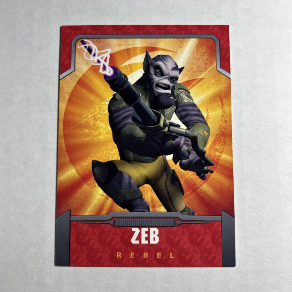 2015 Topps Star Wars Rebels #4 — Garazeb Orrelios, front of card