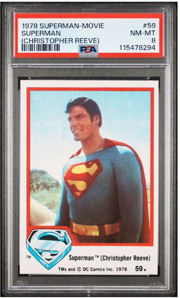 1978 Topps Superman Movie #59 — Superman, front of card