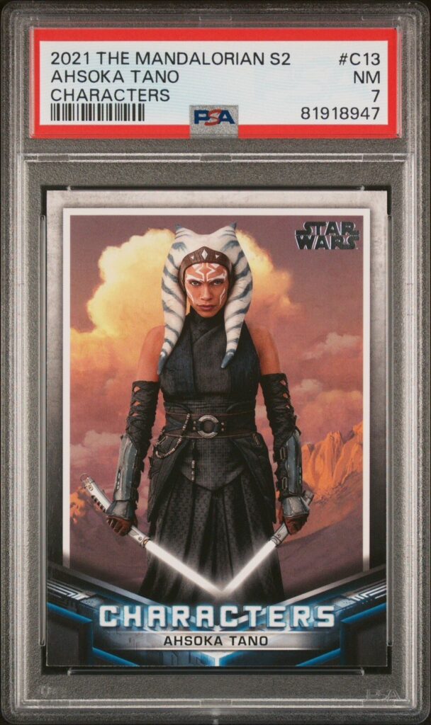2021 Topps Star Wars: The Mandalorian Season 2 #C-13 — Ahsoka Tano, front of card