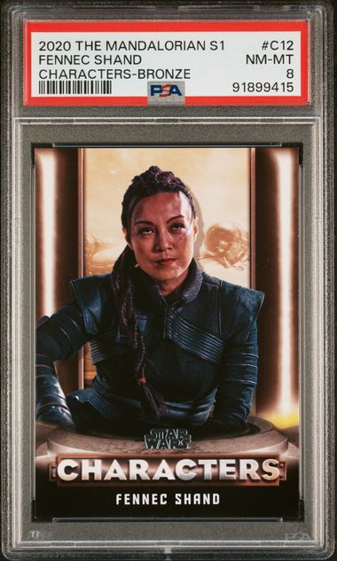 2020 Topps Star Wars: The Mandalorian Season 1 #C-12 — Fennec Shand, front of card