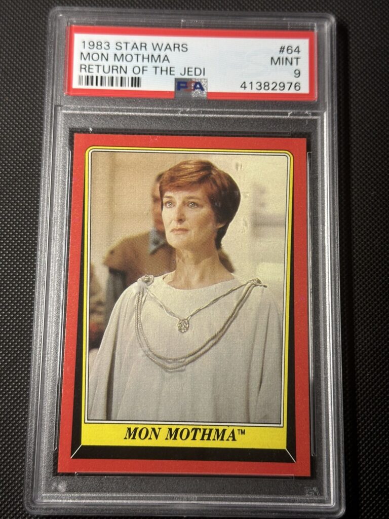 1983 Topps Return of the Jedi #64 — Mon Mothma, front of card