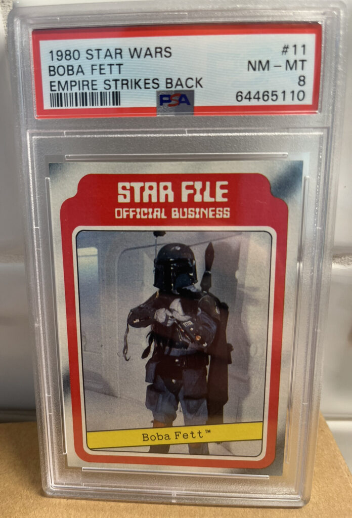 1980 Topps The Empire Strikes Back #11 — Boba Fett, front of card