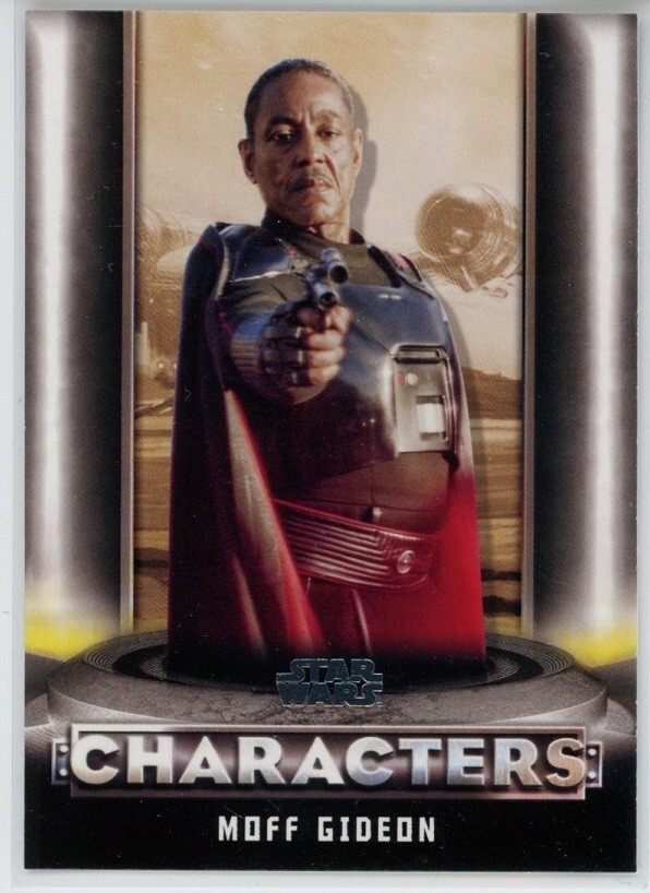 2020 Topps Star Wars: The Mandalorian Season 1 #C-9 — Moff Gideon, front of card