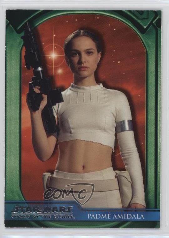 2002 Topps Star Wars: Attack of the Clones #3 — Padmé Amidala, front of card